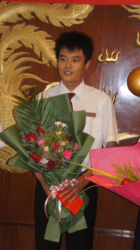 立功者——宁波公司吴总在发言